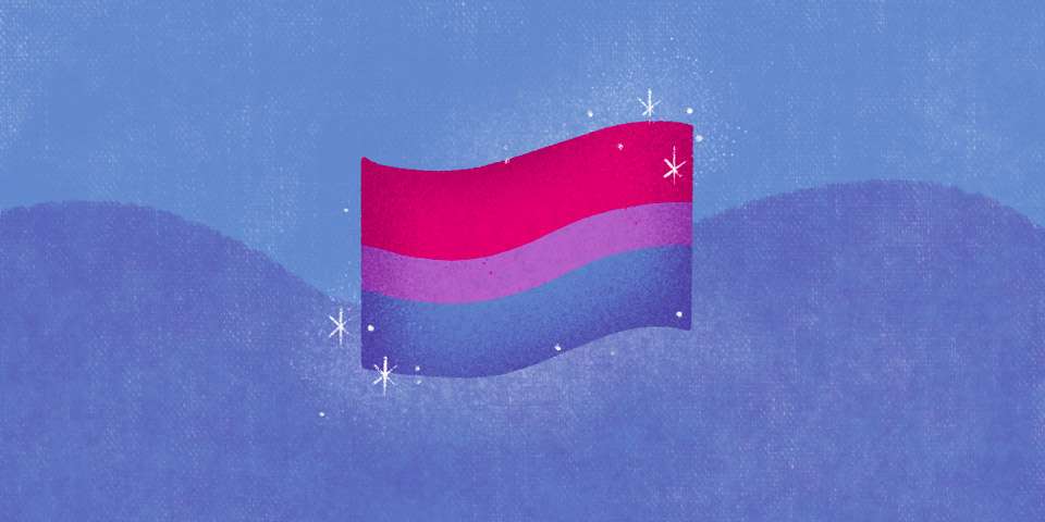 drapeau bisexualité